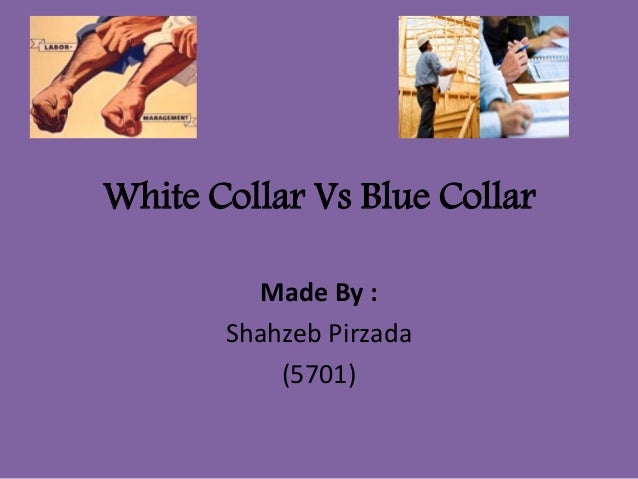 blue collar vs ivory tower
