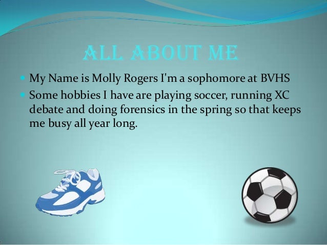 Who am i presentation outline picture