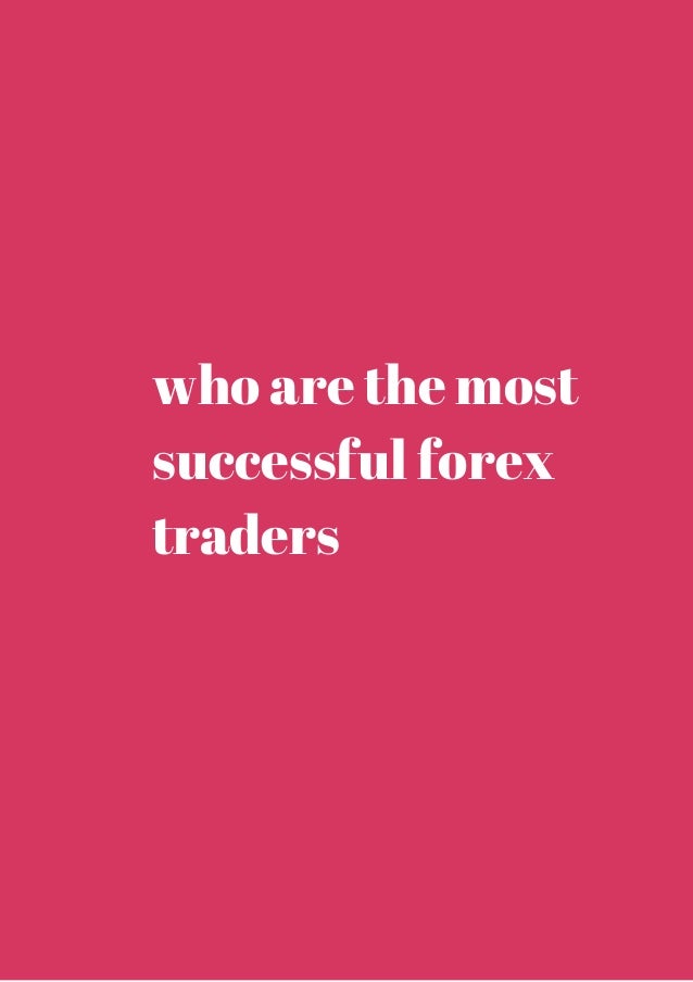 Successful forex traders uk