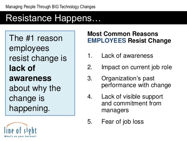 factors influencing employees resistance to change Organizational change – reasons why people resist change expecting resistance to change and planning for it from the start of your change management progamme will allow you to effectively manage objections. factors influencing employees resistance to change Organizational change – reasons why people resist change expecting resistance to change and planning for it from the start of your change management progamme will allow you to effectively manage objections.
