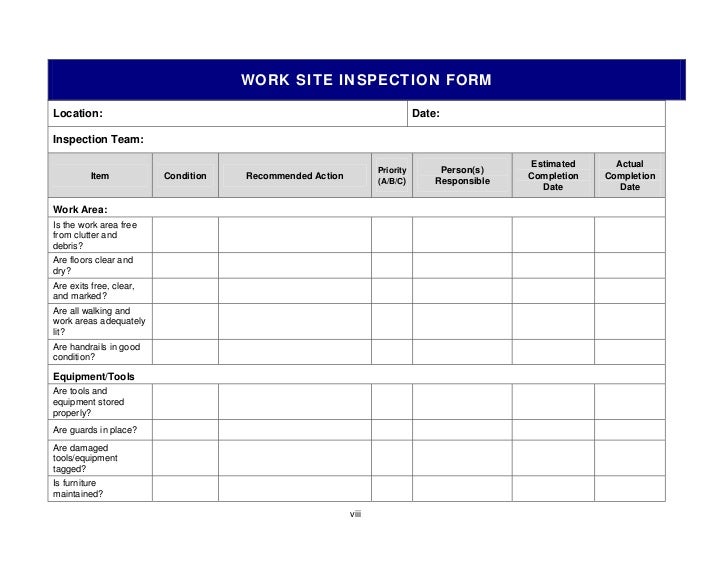 Checklist For Building Construction Inspection Checklist For Building Construction Inspection