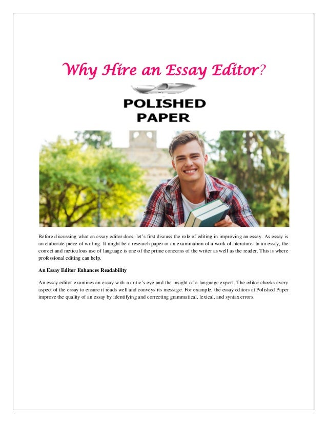 My future essay writing