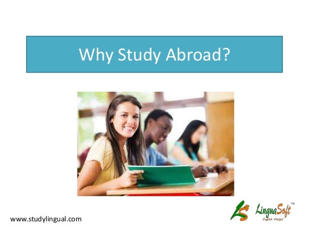 why study abroad why study abroad