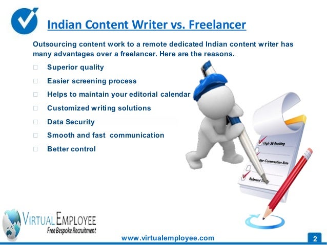 Freelance content writers wanted india