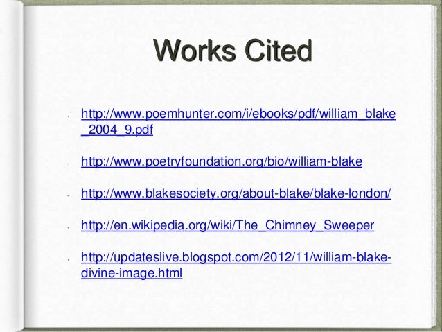 William blake essay