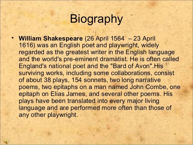 william shakespeare and his works essay william shakespeare and his works essay