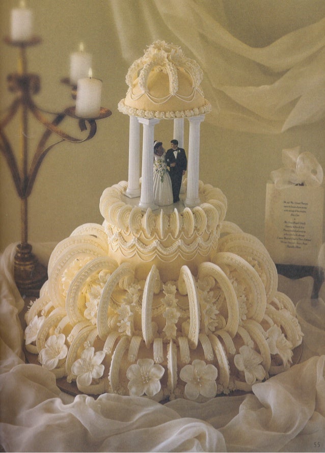 Wilton flower ring for wedding fountain