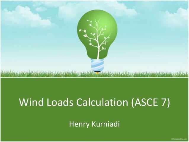 Wind loads calculation