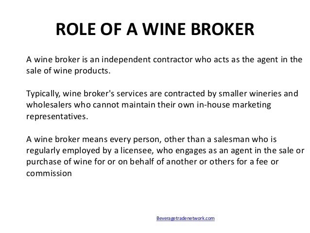 Wine Broker Wine Broker