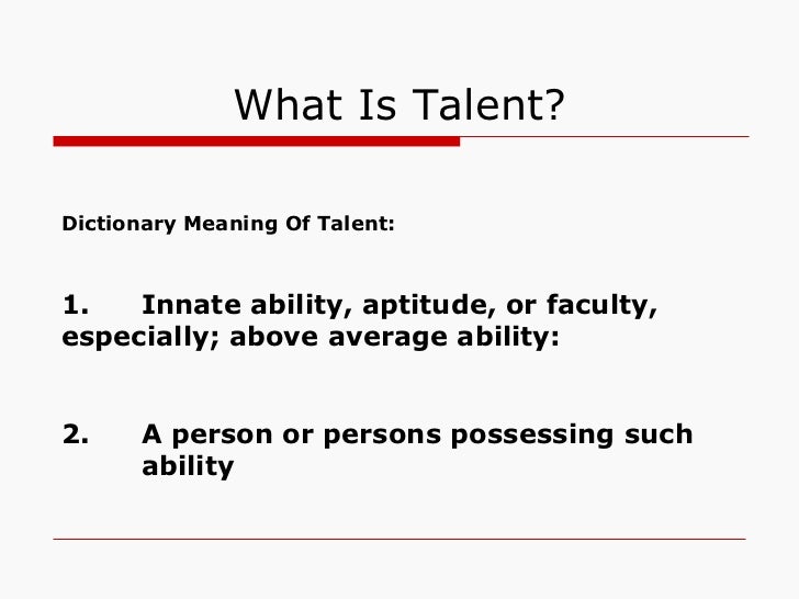 Winning The War For Talent
