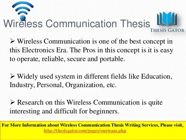 thesis wireless technology