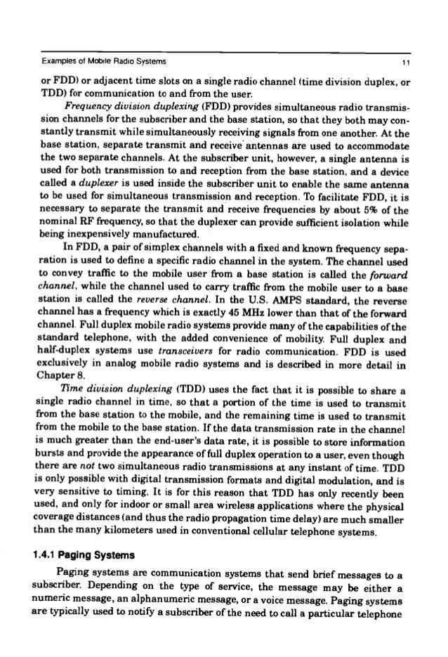 Introduction to Wireless Telecommunication Systems and Networks Mullet