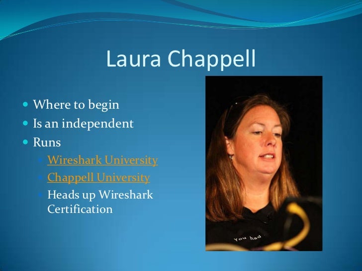 Wireshark Tutorial Laura Chappell | wireshark Wireshark Tutorial Laura Chappell | wireshark