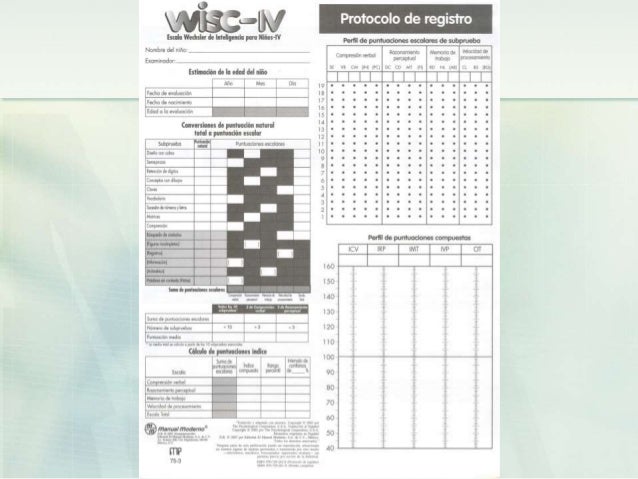 Cuadernillo De Respuestas 2 Wisc Iv es.slideshare.net