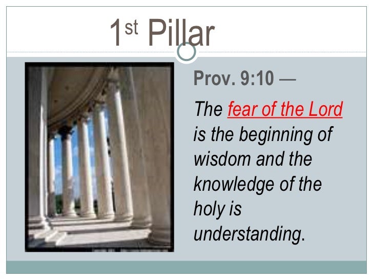 The 7 Pillars of Wisdom