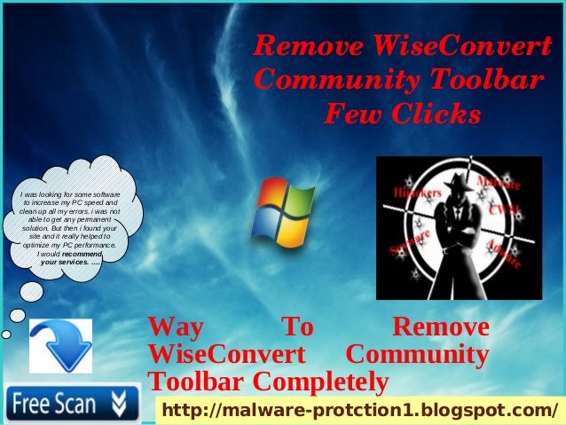 WISE CONVERT B TOOLBAR