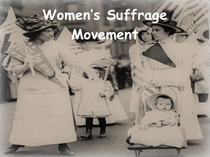 Women’s suffrage movement