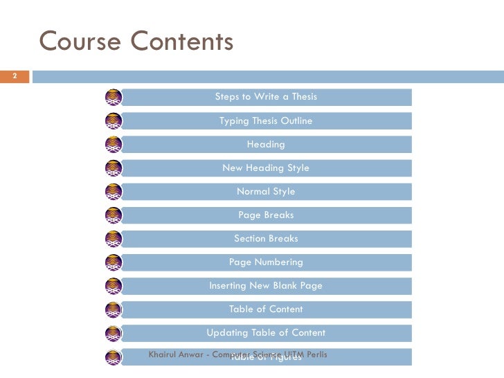 EDU431 - Thesis Proposal Writing and Thesis Research