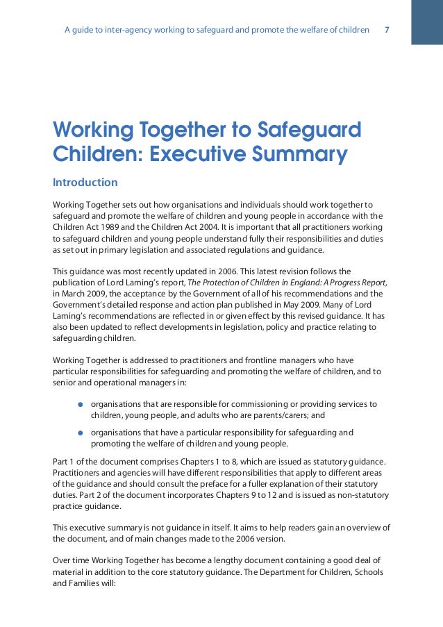 understand how to safeguard the wellbeing of children and young people essay Essay on cyp core 3 cyp core 33: understand how to safeguard the well-being of children and young people 11 outline current legislation, guidelines, policies and procedures within own uk home nation affecting the safeguarding of children and young people. understand how to safeguard the wellbeing of children and young people essay Essay on cyp core 3 cyp core 33: understand how to safeguard the well-being of children and young people 11 outline current legislation, guidelines, policies and procedures within own uk home nation affecting the safeguarding of children and young people.