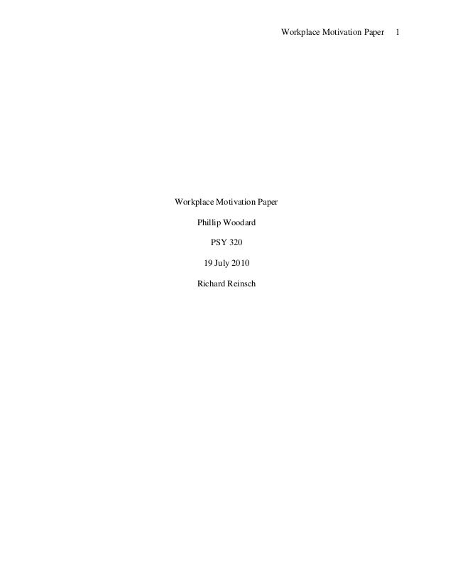 thesis on employee motivation thesis on employee motivation