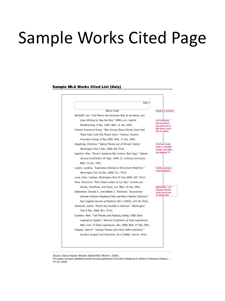 works cited page example mla pike productoseb co