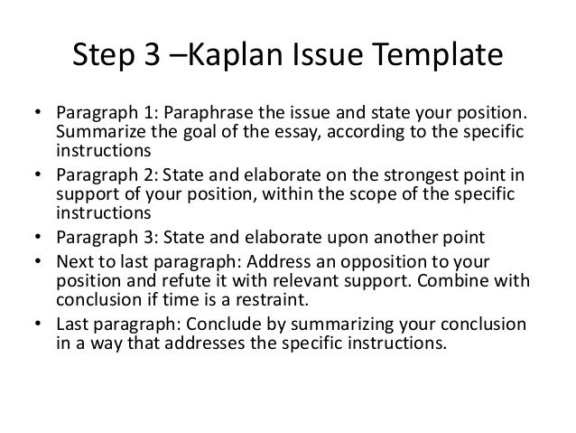 Gre essay tips