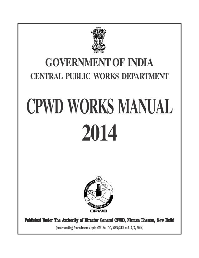 Works Manual Cpwd Pims