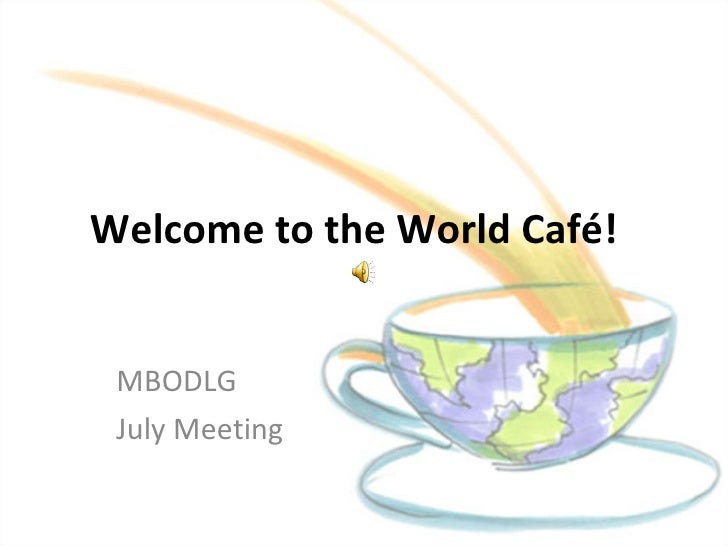 World Cafe Event world-cafe-event