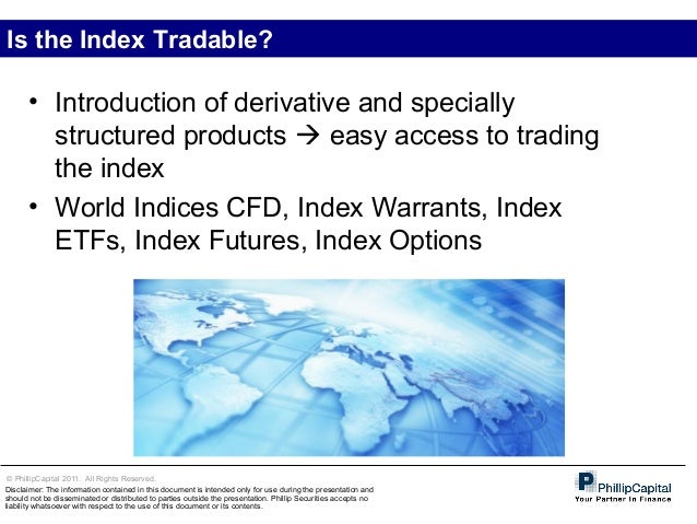 Cds index option trading