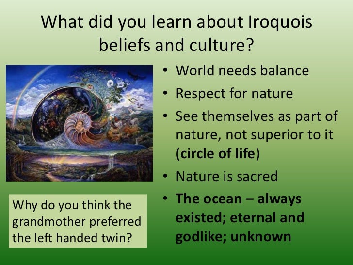 iroquois myth iroquois myth