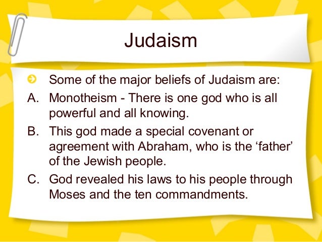 The Key Beliefs Within Two Religious Traditions
