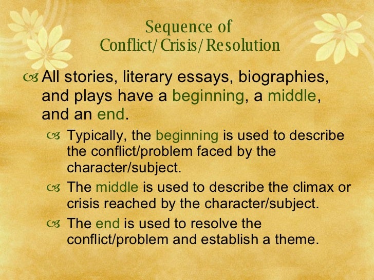 Essays on conflict resolution