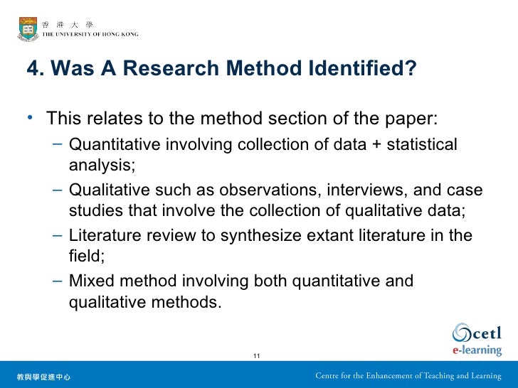 Methods Section Of A Research Paper