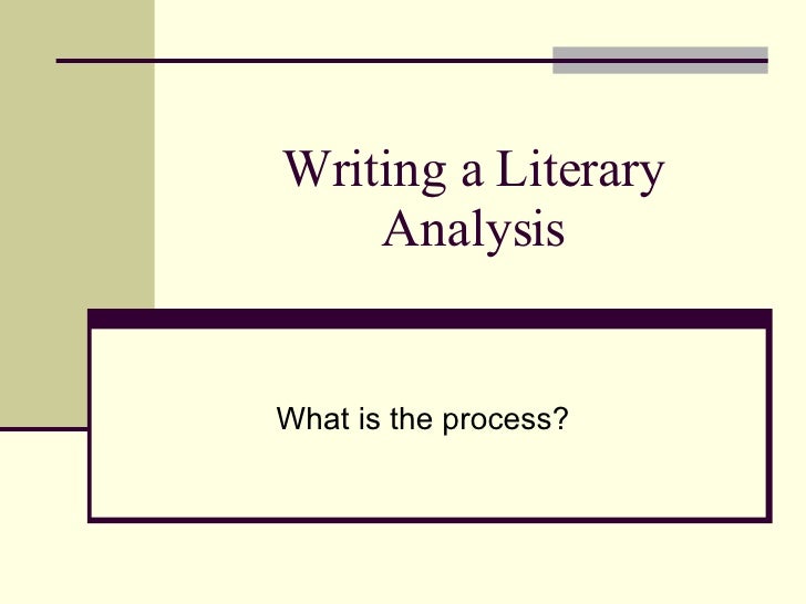 How to write an analytical thesis