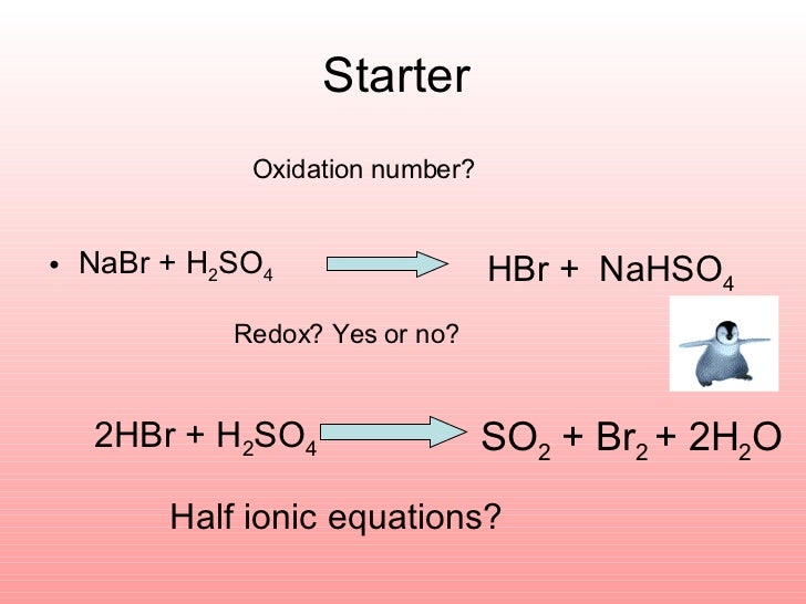 Writing More Complex Redox Equations