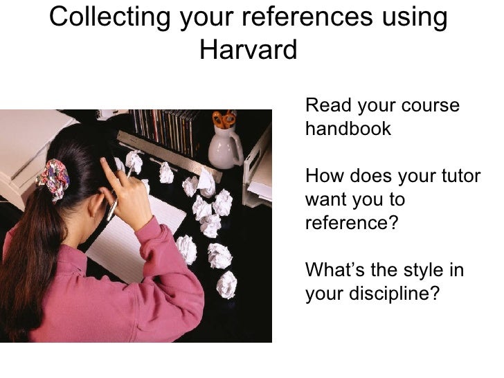 Dissertation referencing