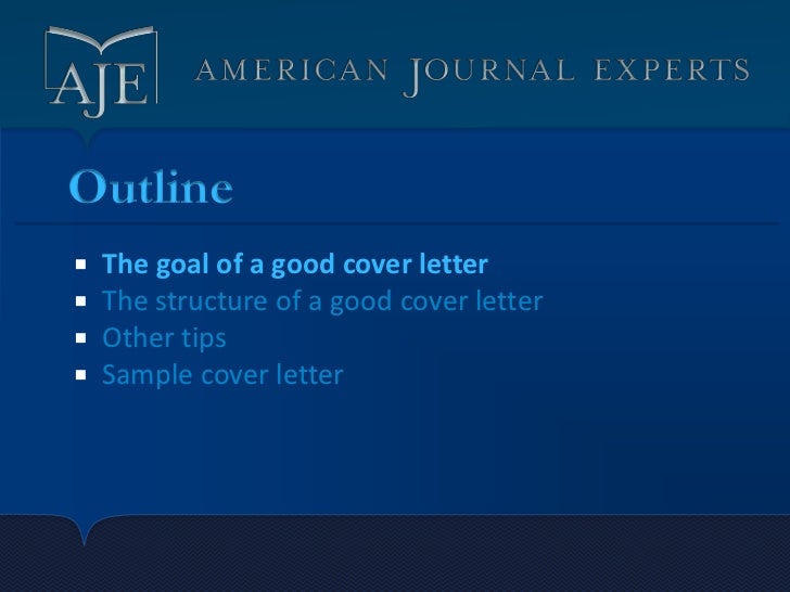 Writing effective cover letter journal