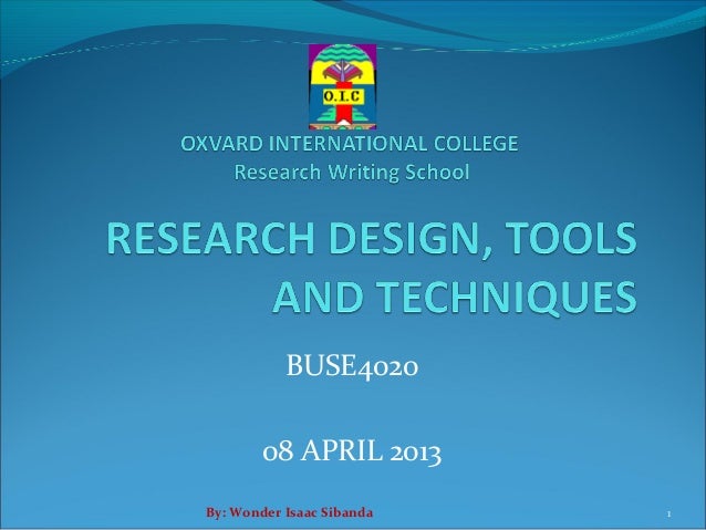 Research paper techniques