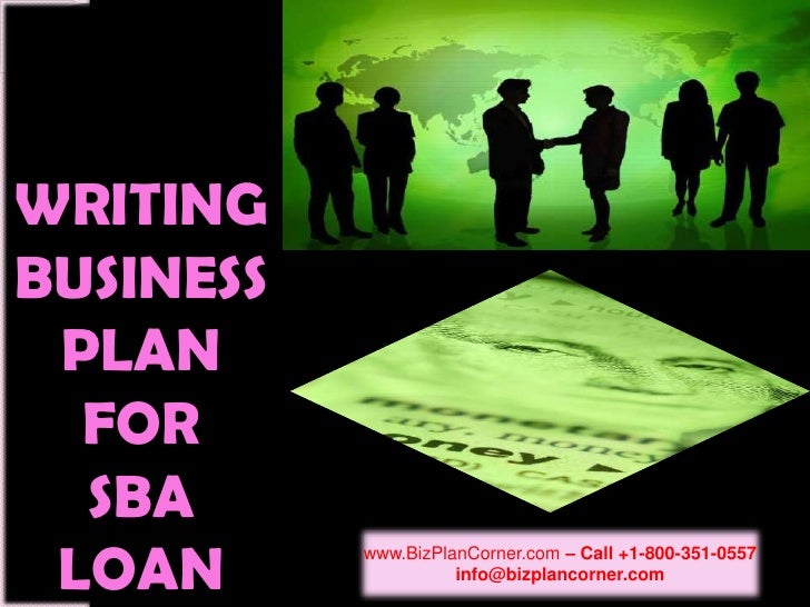 writing a business plan for bank loan