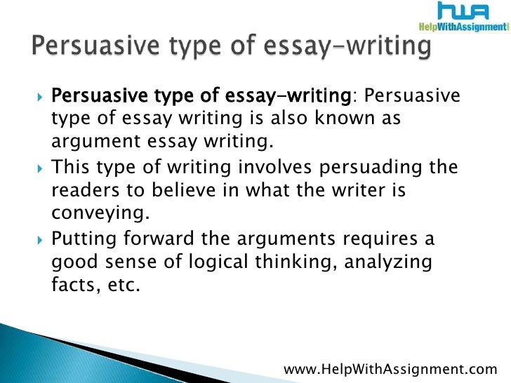 5 types of essays