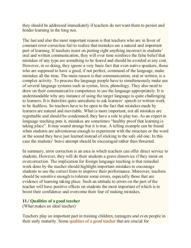 Research Paper Essay Example Essay On Reasons For Becoming A Teacher Healthy Food Essay also Sample Argumentative Essay High School Essay On Reasons For Becoming A Teacher Reasons For Being A Teacher Health Promotion Essay