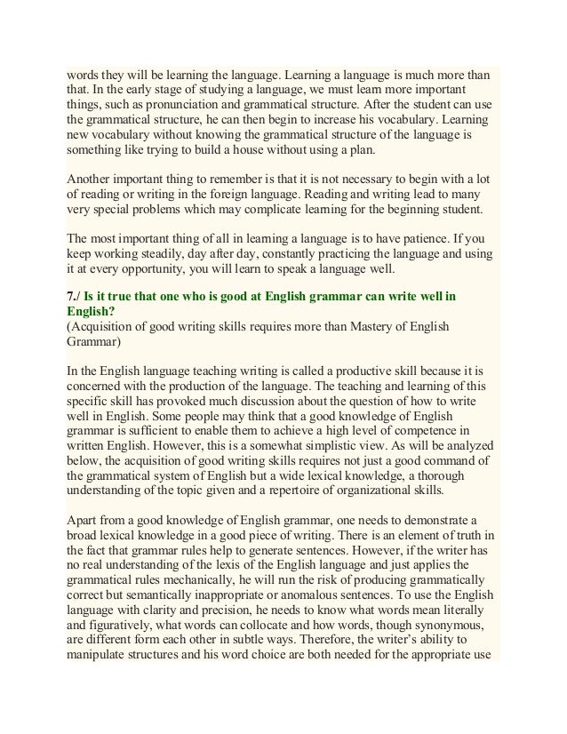 short essay on history of english language