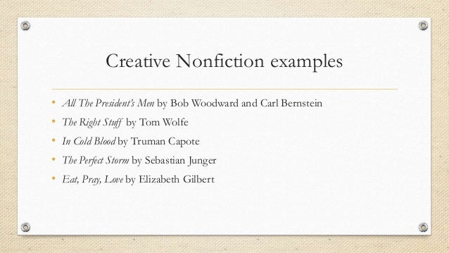 Nonfiction essays