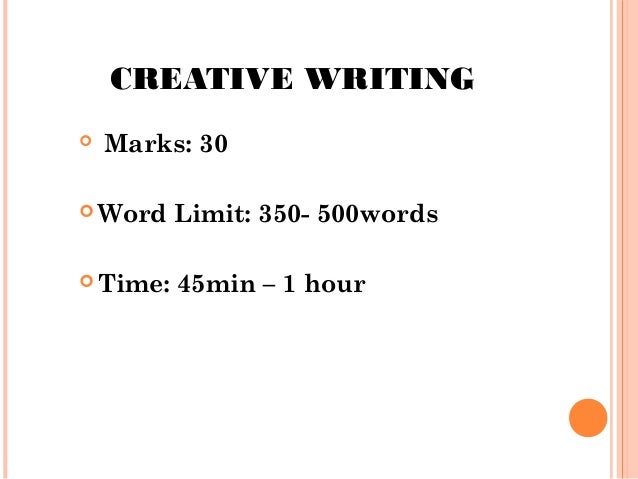 COMPOSITION WRITING SKILLS ONE WORD TOPIC