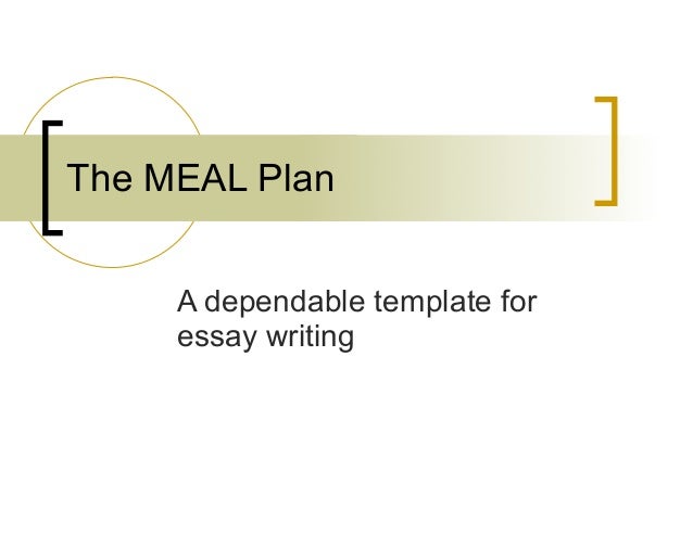 MEAL Plan For Writing Essay Paragraphs MEAL Plan For Writing Essay Paragraphs