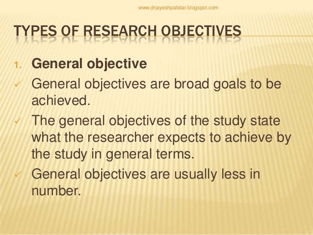 How to write research objectives!   youtube