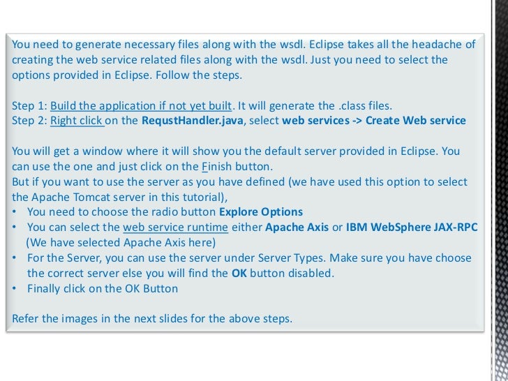 writing web service in java writing web service in java