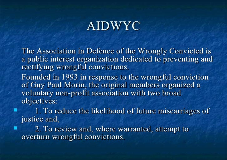 wrongful convictions 2 essay Wrongful convictions in australia influence the prevalence of wrongful conviction then, this essay discusses some known cases and causes of wrongful conviction. wrongful convictions 2 essay Wrongful convictions in australia influence the prevalence of wrongful conviction then, this essay discusses some known cases and causes of wrongful conviction.