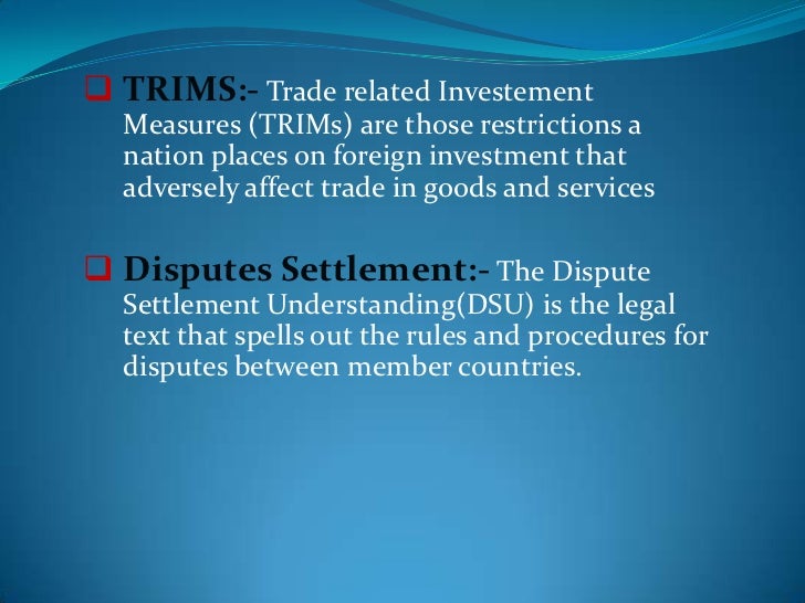 the trade related investment measures agreement trims essay the trade related investment measures agreement trims essay