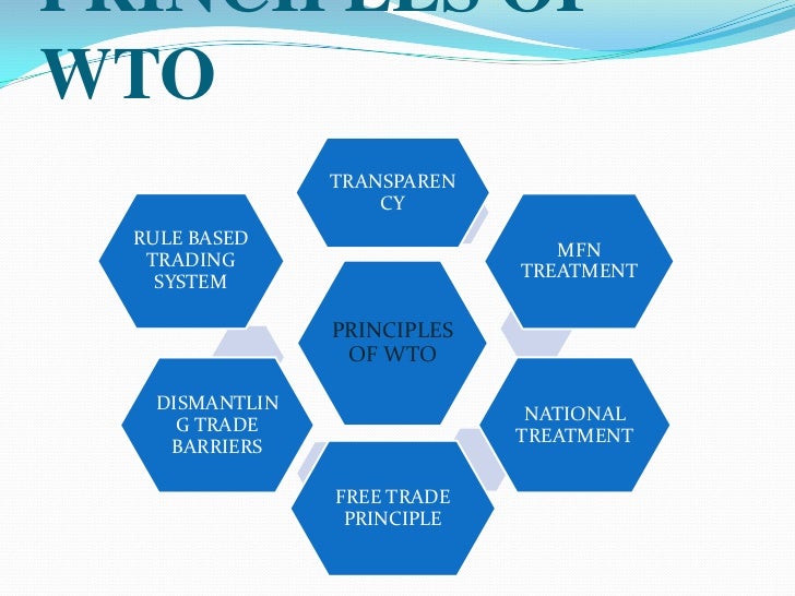 fundamental principles of wto trading system
